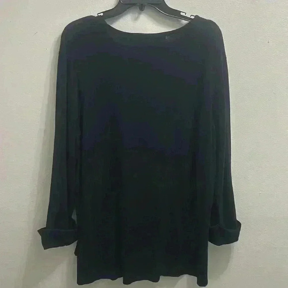 GRETCHEN SCOTT BLACK SWEATER - Picture 3 of 5